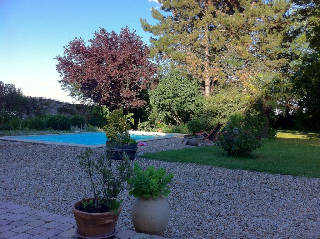 Fleurs De Vignes Piscine Bed & Breakfast Montagny-les-Beaune ภายนอก รูปภาพ